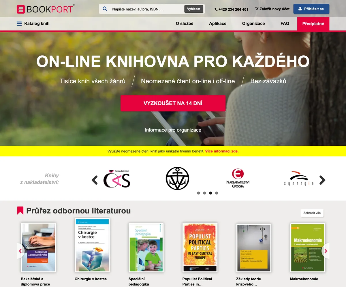 E-book library you can read anywhere